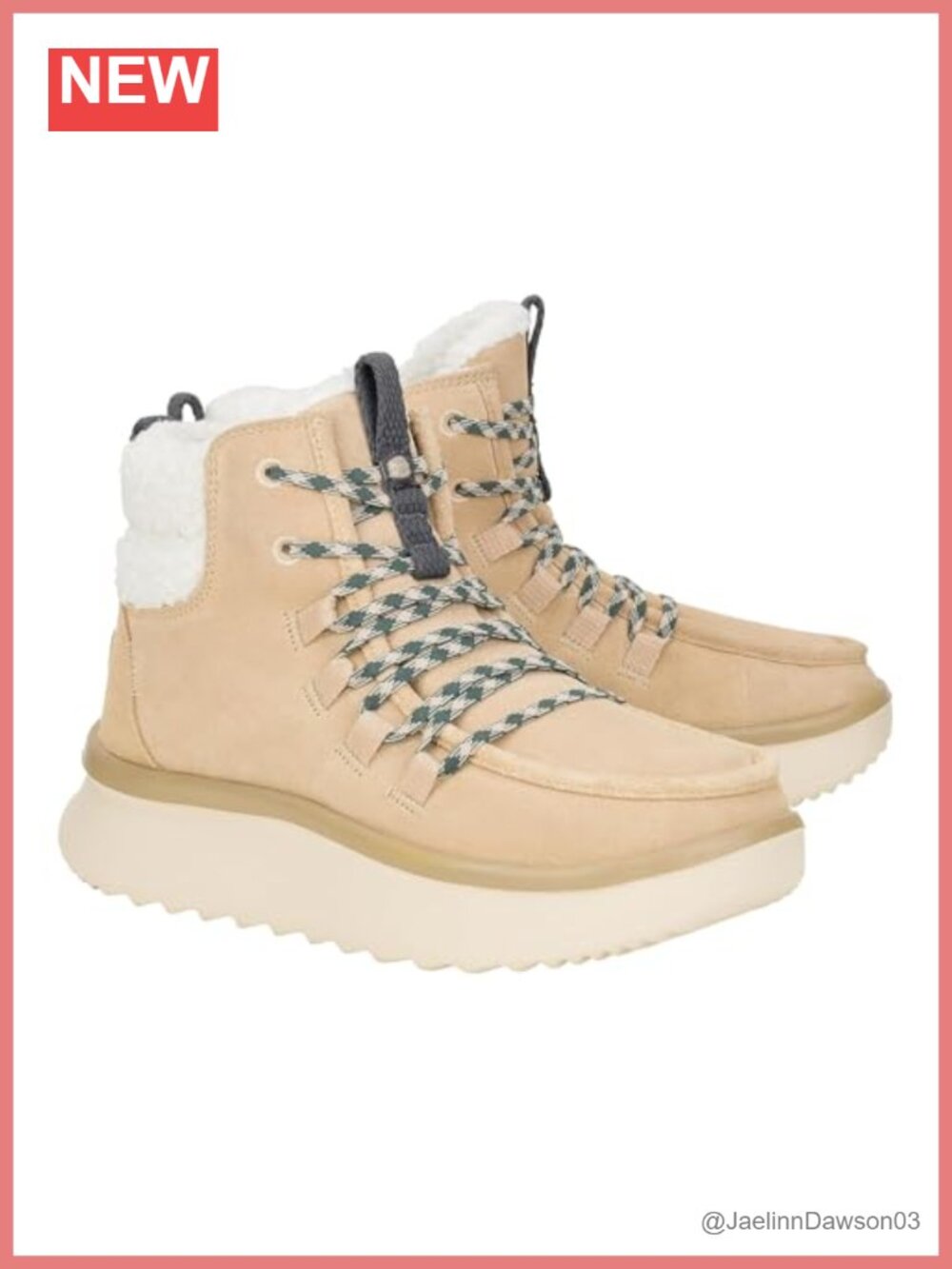Women's Faux Suede Water Resistant Mid-Top Lace-Up Chukka Ankle Boots